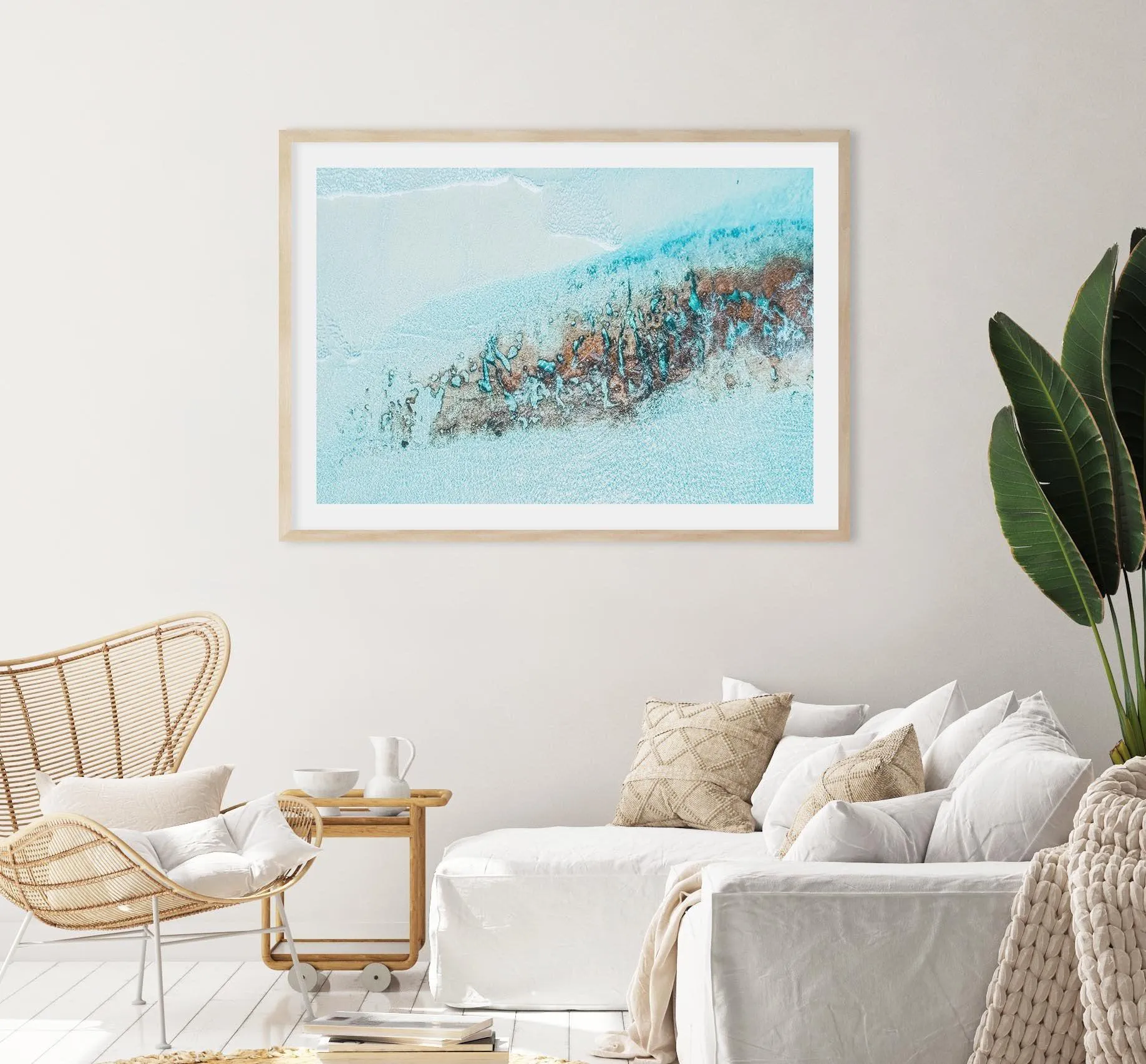 11 Mile Beach, Esperance Art Print