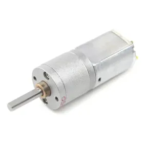 125:1 Metal Gearmotor 20Dx44L 6V CB w/ Extended Shaft