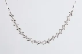 19.5" 18k White Gold Necklace (10.57g.)