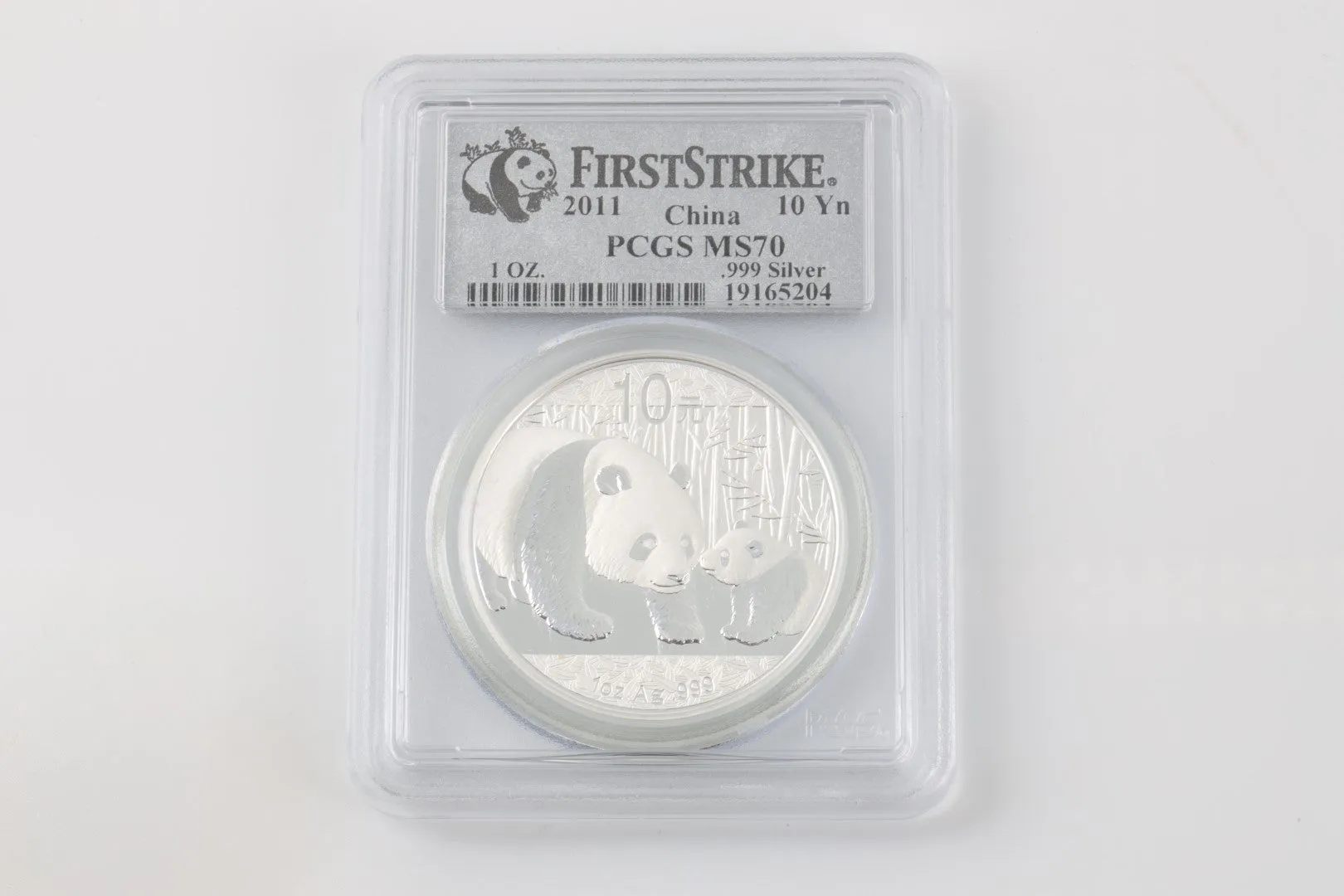 2011 Panda Coin 999 Silver (31.10g.)