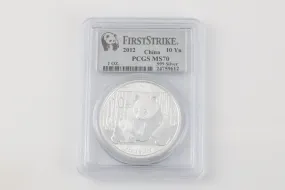 2012 Panda Coin 999 Silver (31.10g.)