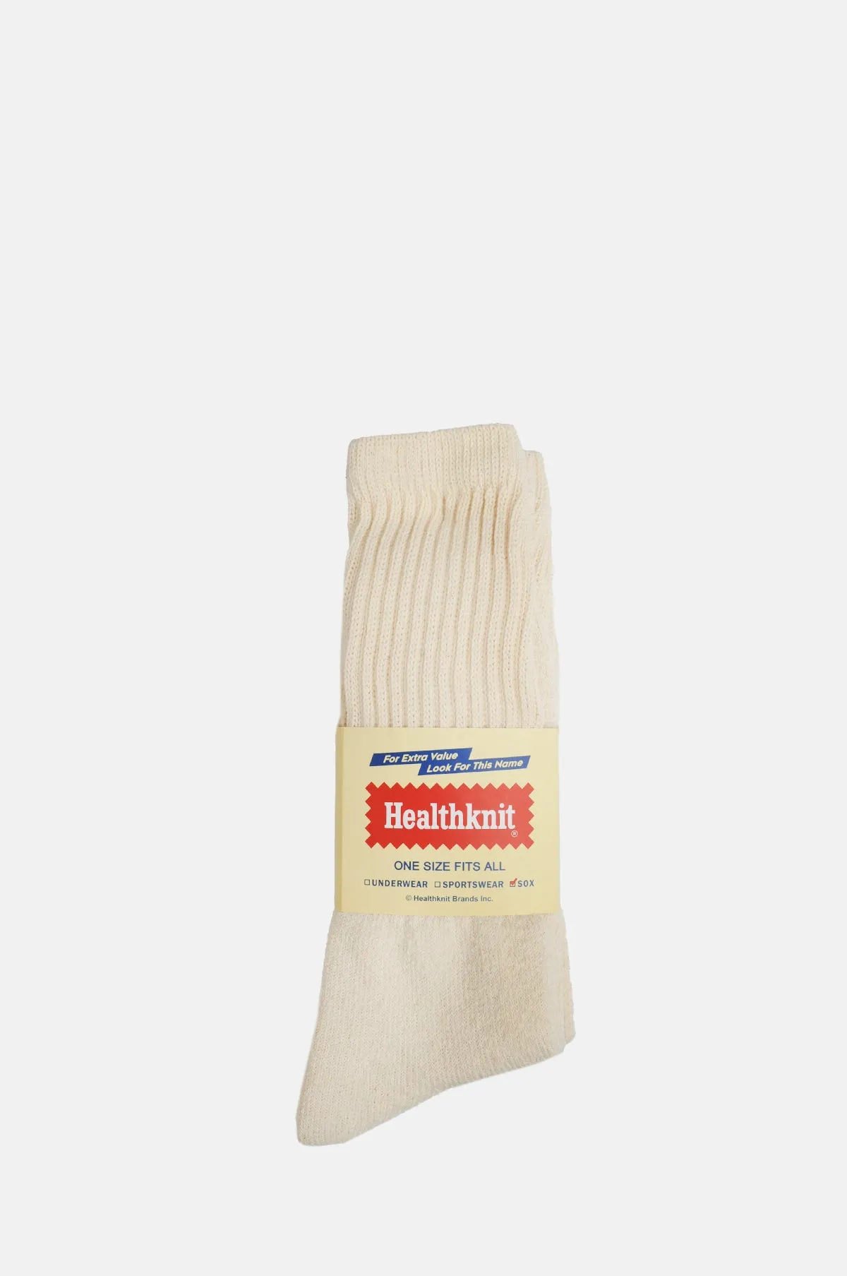 3-Pack Off-White Socks