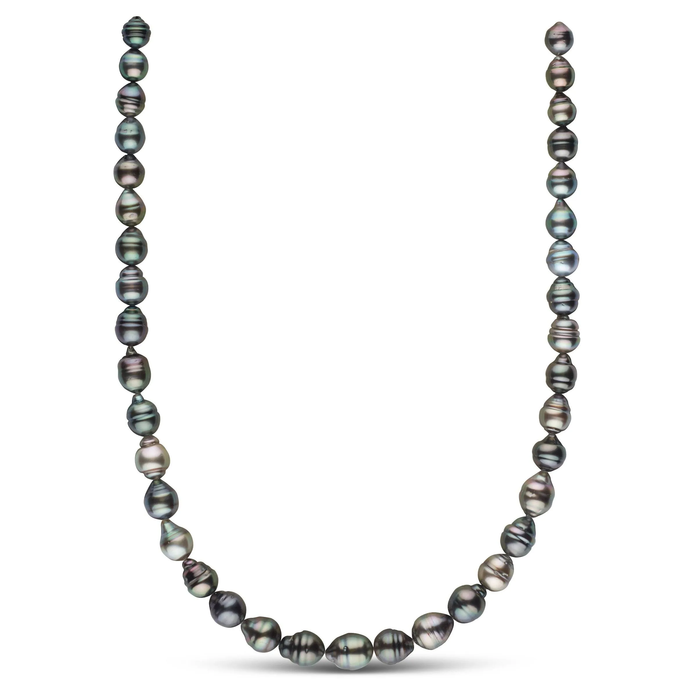 8.2-10.4 mm AA /AAA Tahitian Baroque Pearl Necklace