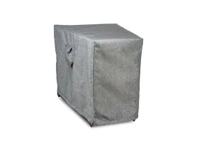 Accent Table Cover - 14"(F)/24"(B) W x 31.5" D x 24.5" H- Platinum By Shield