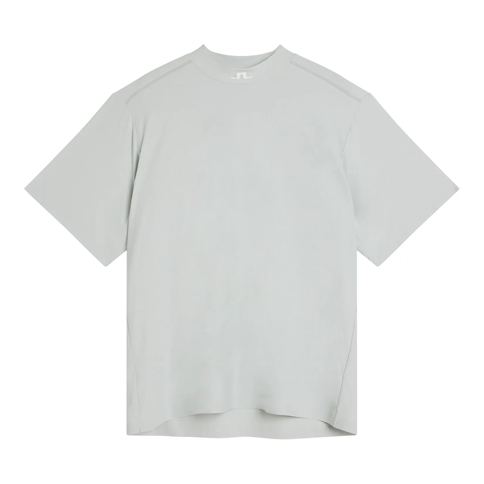 Alf Loose Fit Strech Nylon T-Shirt Light Grey Melange - AW23