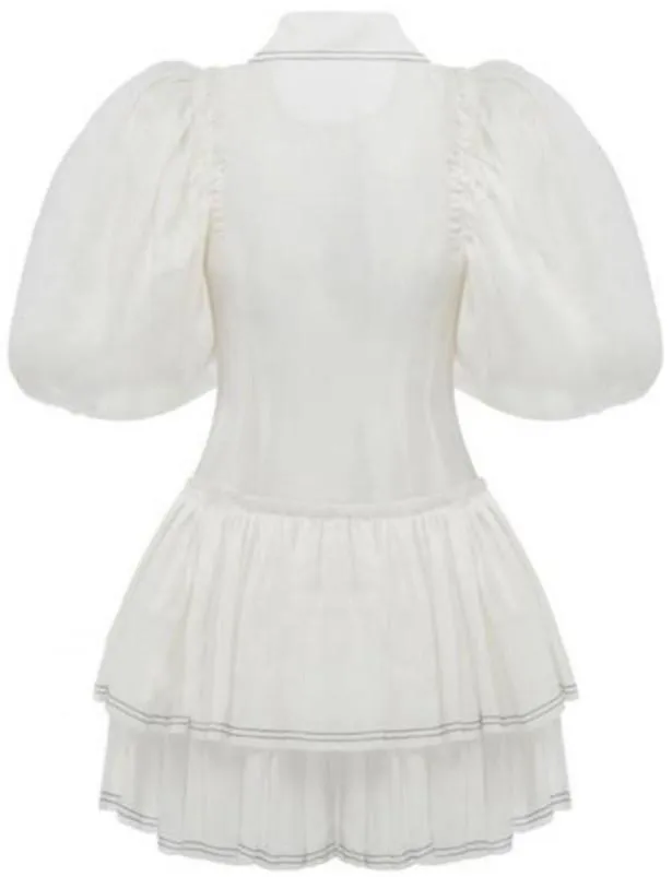 'Alice' Ruffle Mini Dress