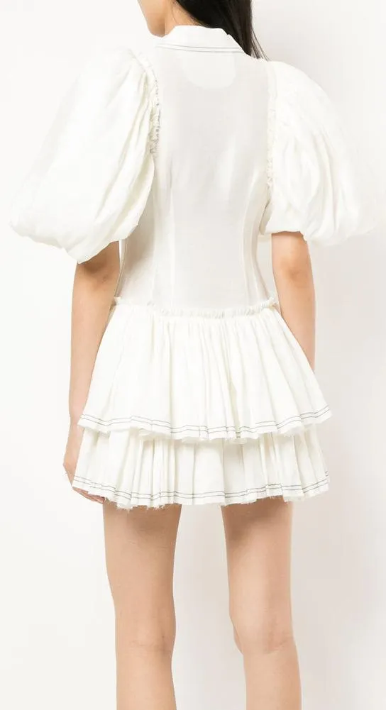 'Alice' Ruffle Mini Dress