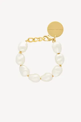 Armband Organic Pearl in Pearl