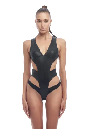 ARMIS - LEATHER BODYSUIT