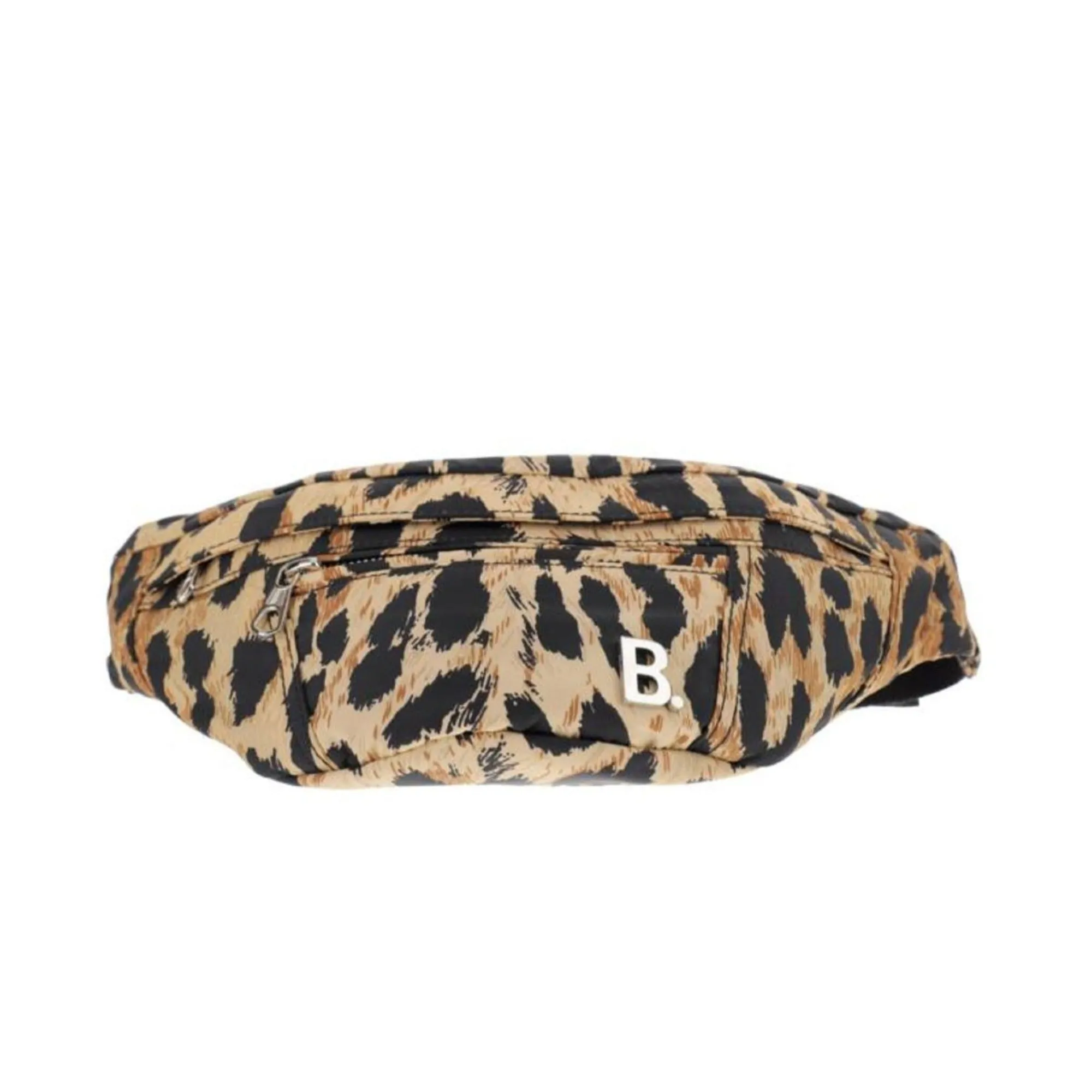 Balenciaga Nylon Leopard Print Belt Bag