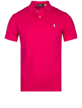 Basic Short Sleeve Polo Pink