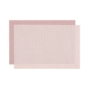 Bicolor Lunch Mat 2P  Pink