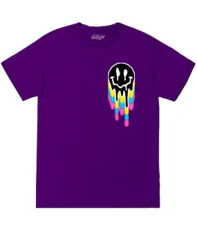 BIG SIZE MULTI DRIP SMILEY TEE