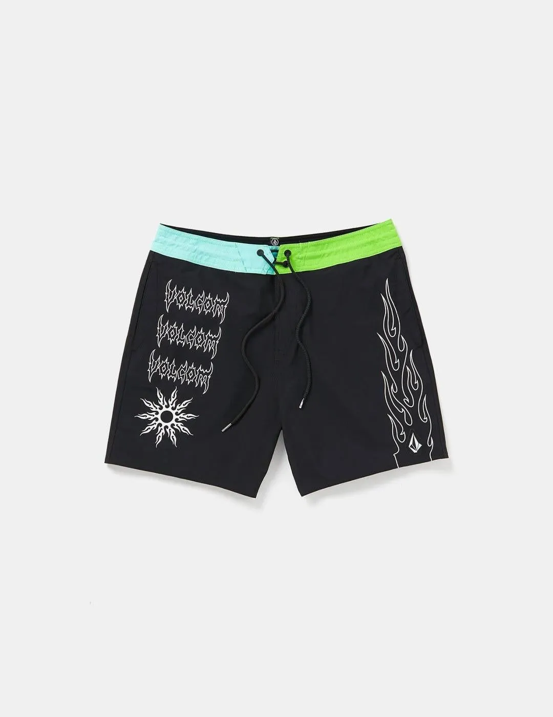 Boardshort Volcom About Time Liberators 17 Negro