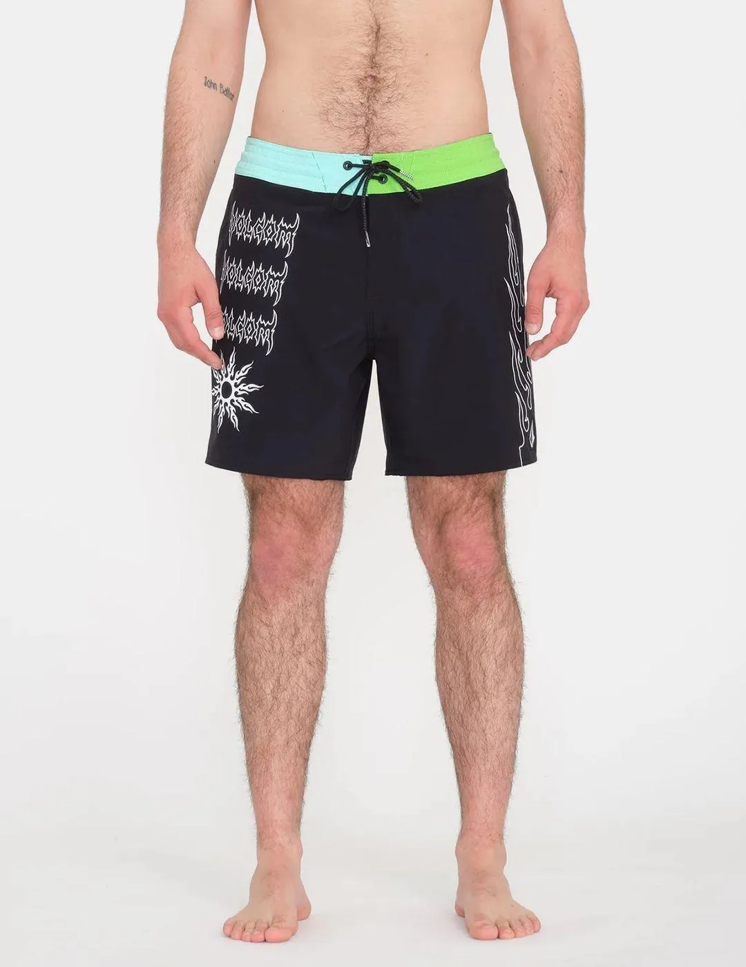 Boardshort Volcom About Time Liberators 17 Negro