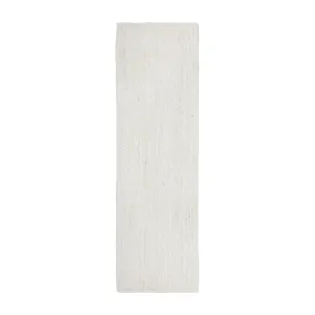 Bondi Rectangle Runner Rug (White)