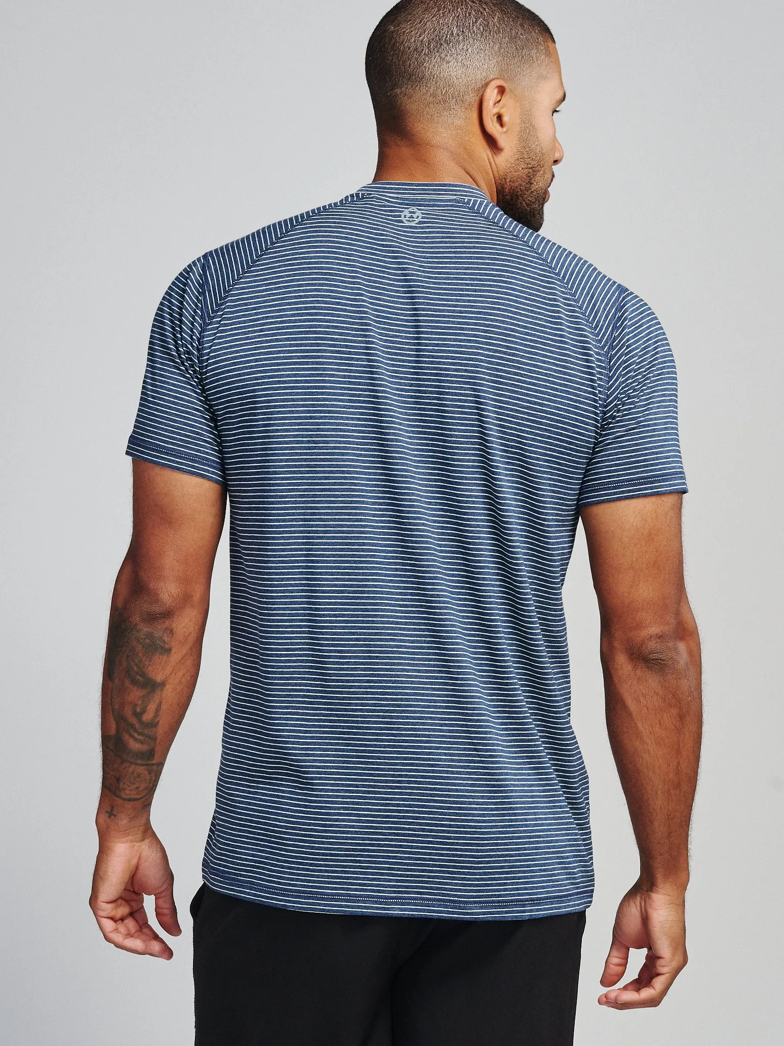 Carrollton Fitness T-Shirt - Mini Stripe