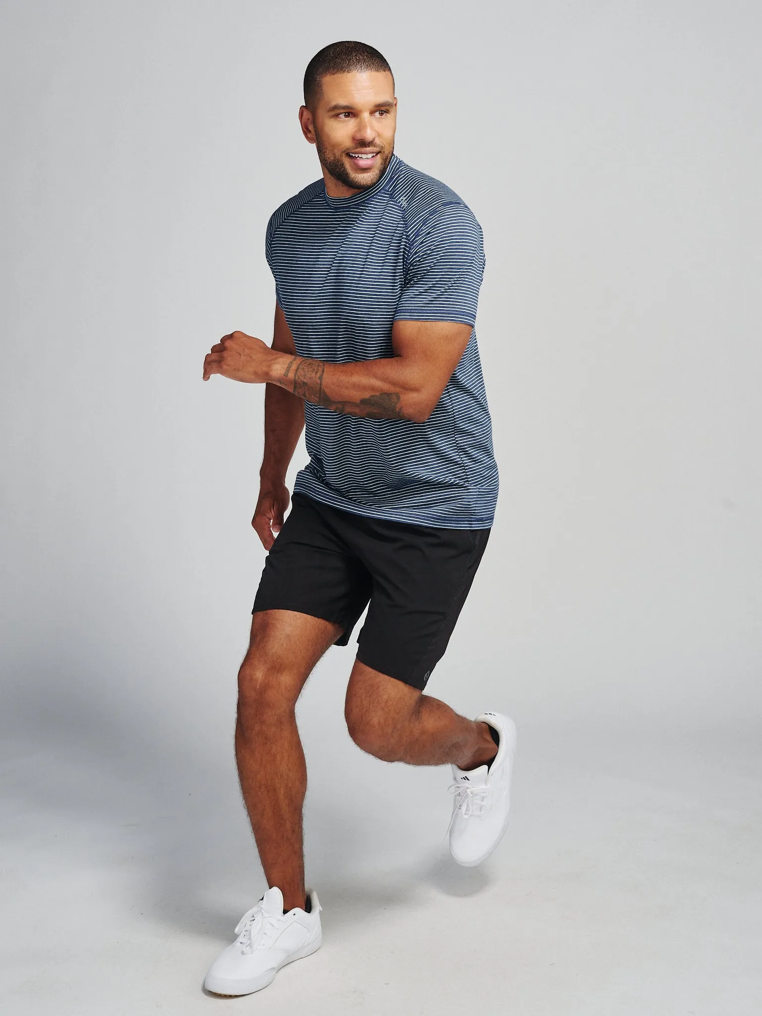 Carrollton Fitness T-Shirt - Mini Stripe