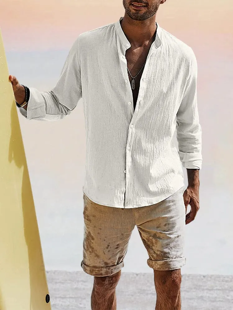 Casual Linen Loose Fit Shirt