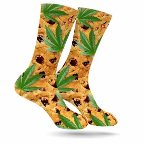 CHOCOLATE CHIP WEED SOCKS