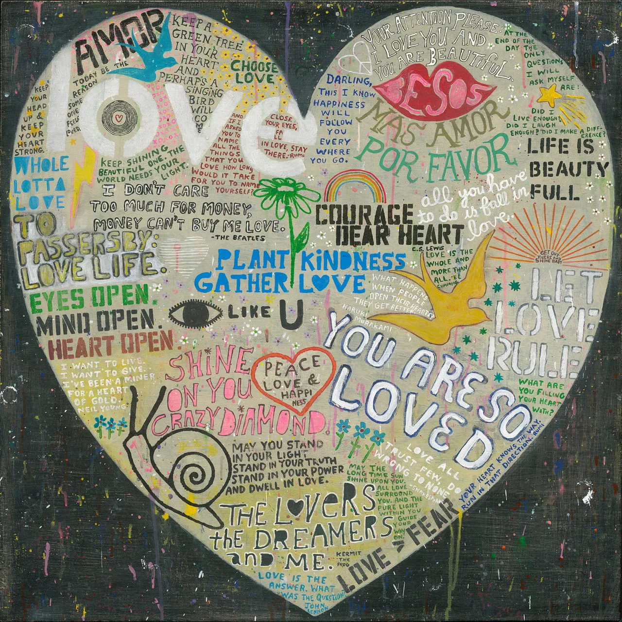 Choose Love Gallery Wrap Art Print