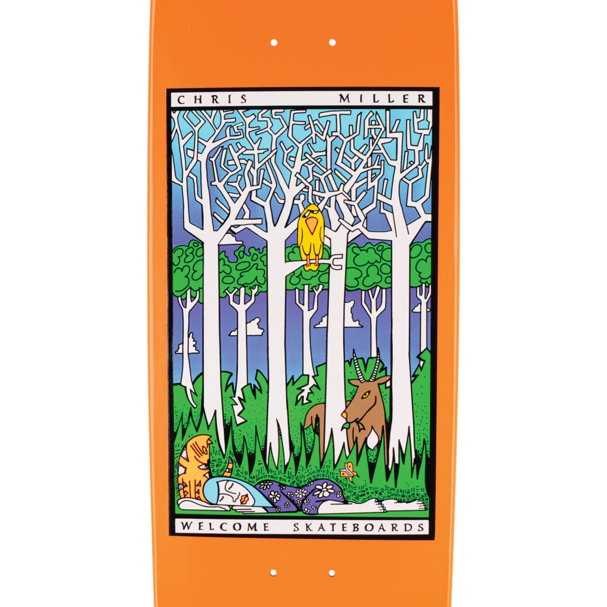 Chris Miller Love Is Essential on Catblood 2.0 - Orange Dip - 8.75"