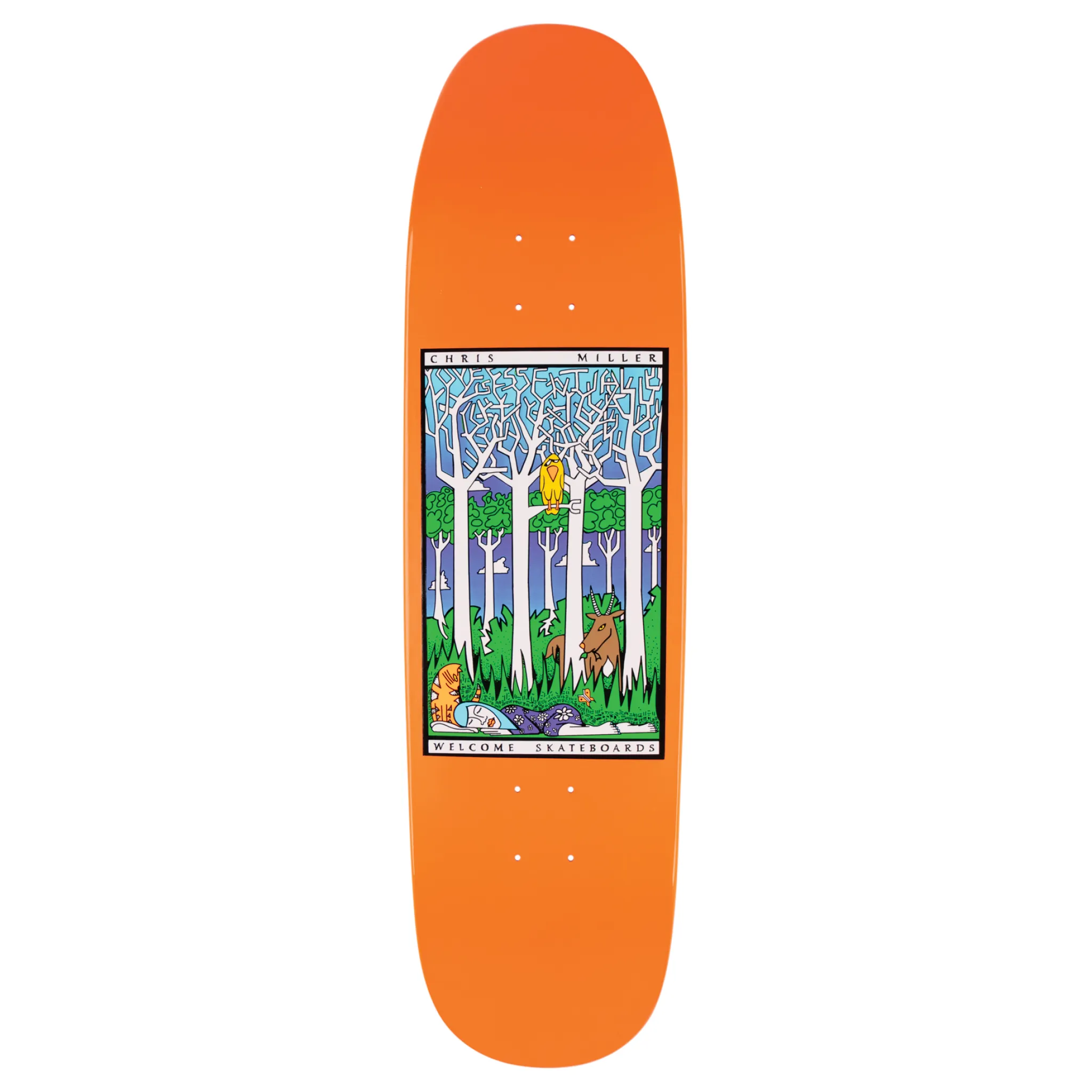 Chris Miller Love Is Essential on Catblood 2.0 - Orange Dip - 8.75"