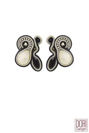 Collins Unique Evening Clip Earrings