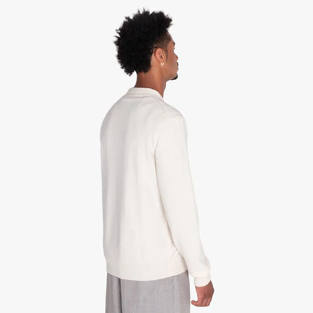 COMME des GARÇONS PLAY White Heart Cardigan / Natural