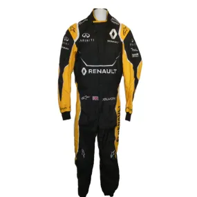 Costume Formual 1 Racing Jolyon Palmer Renault 2016