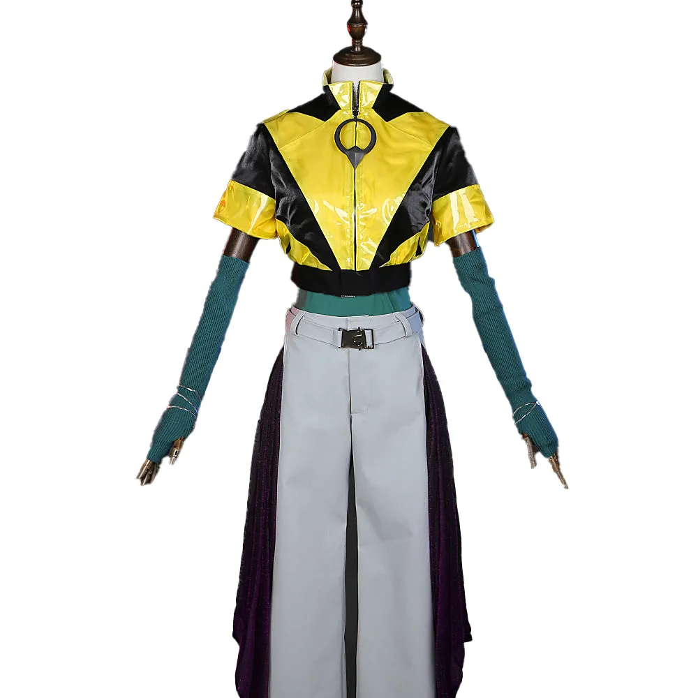 DokiDoki-R Game Cosplay Costume Yellow