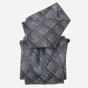 Empoli - Silk Jacquard Tie - Slate Grey