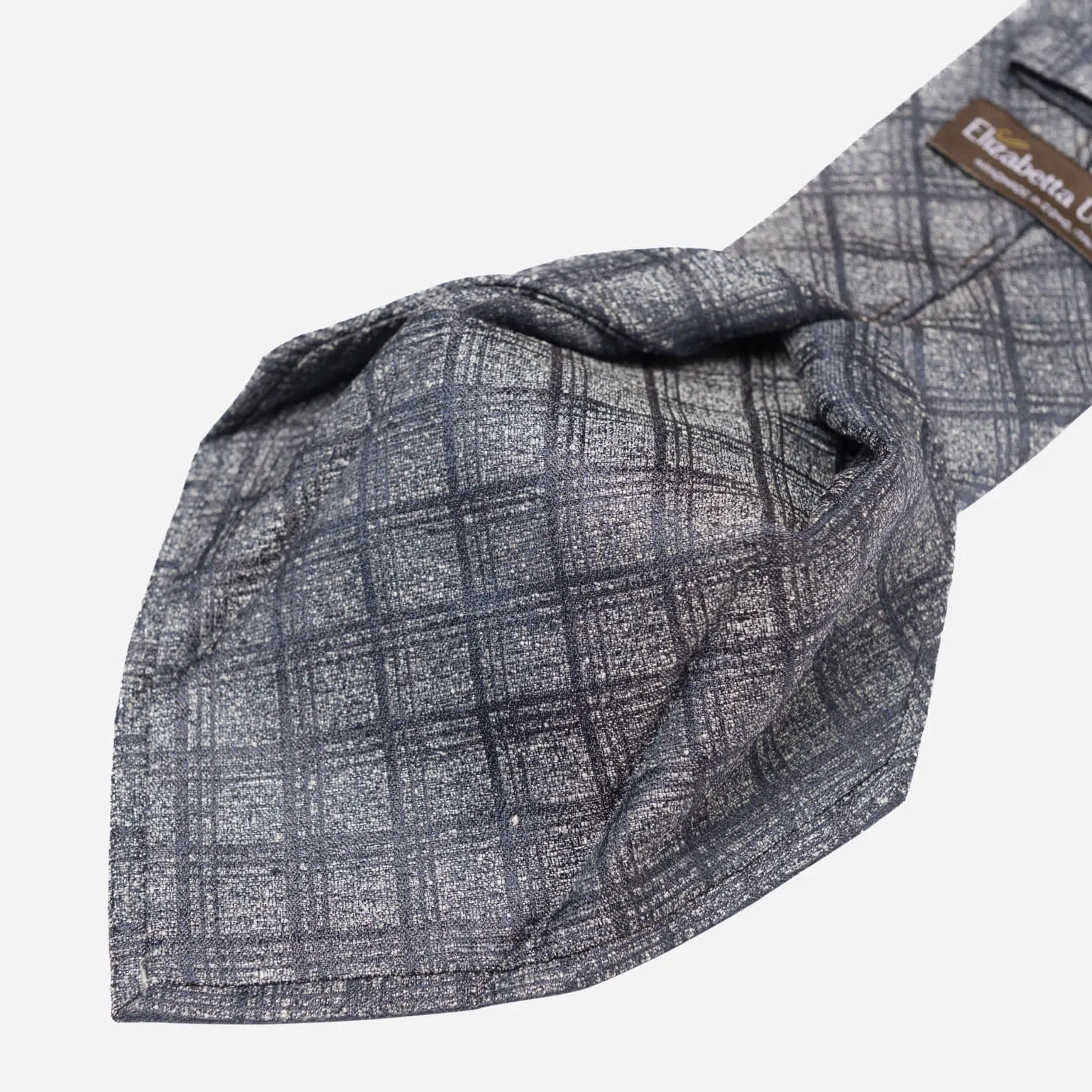 Empoli - Silk Jacquard Tie - Slate Grey