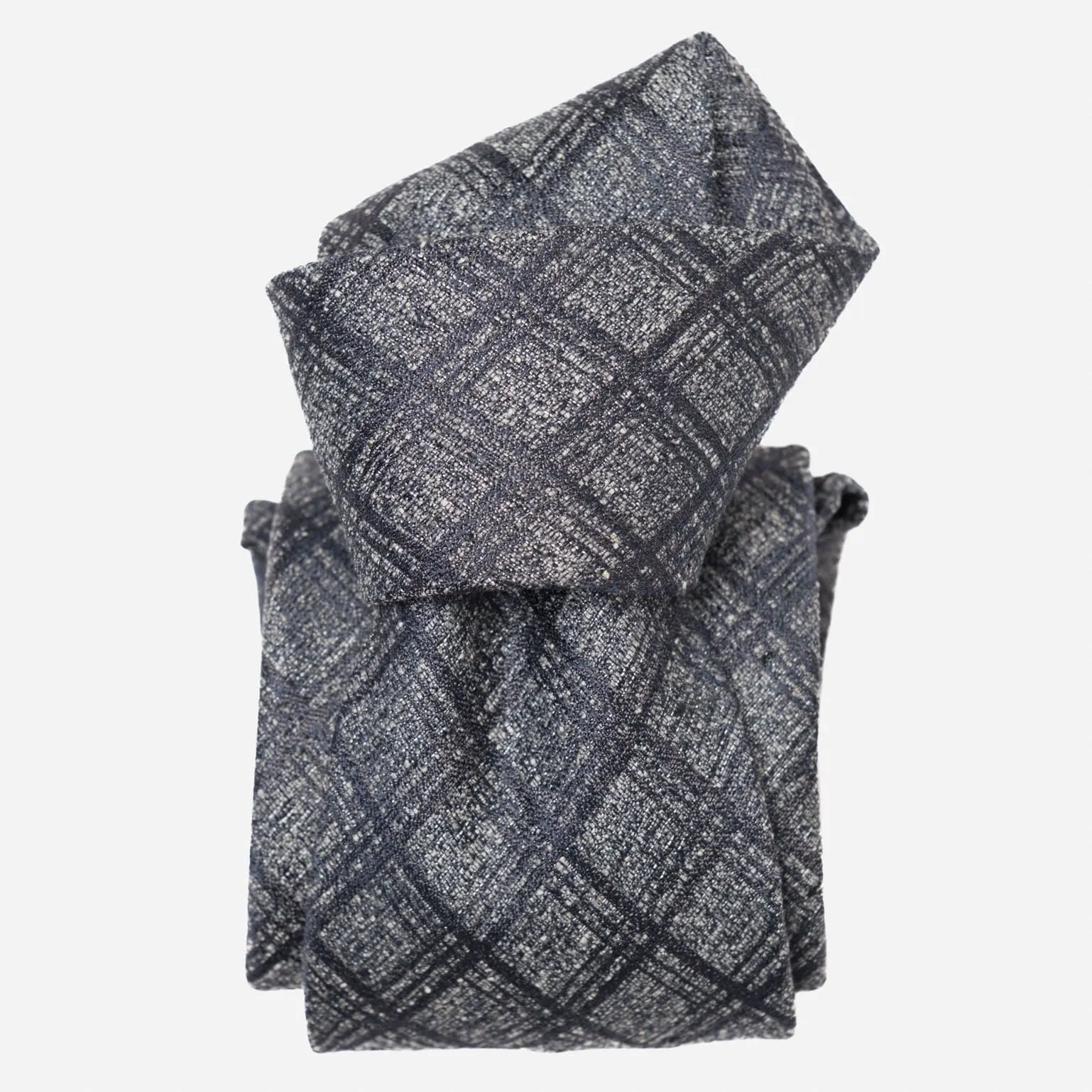 Empoli - Silk Jacquard Tie - Slate Grey