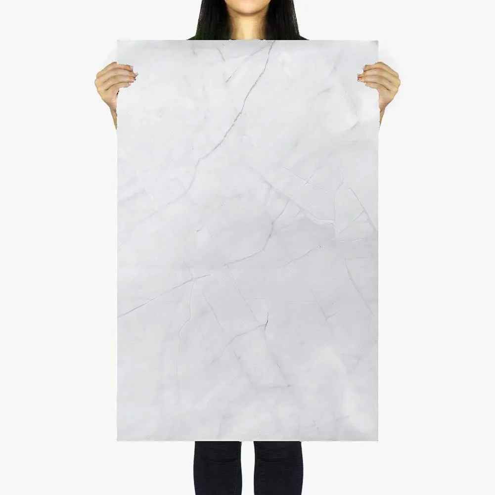 Flat Lay Instagram Backdrop - 'Queens Park' Grey Marble (56cm x 87cm)