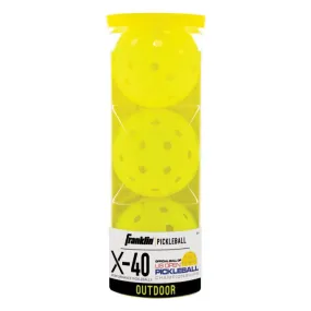 Franklin Pickleball X-40 Outdoor 3-Pack