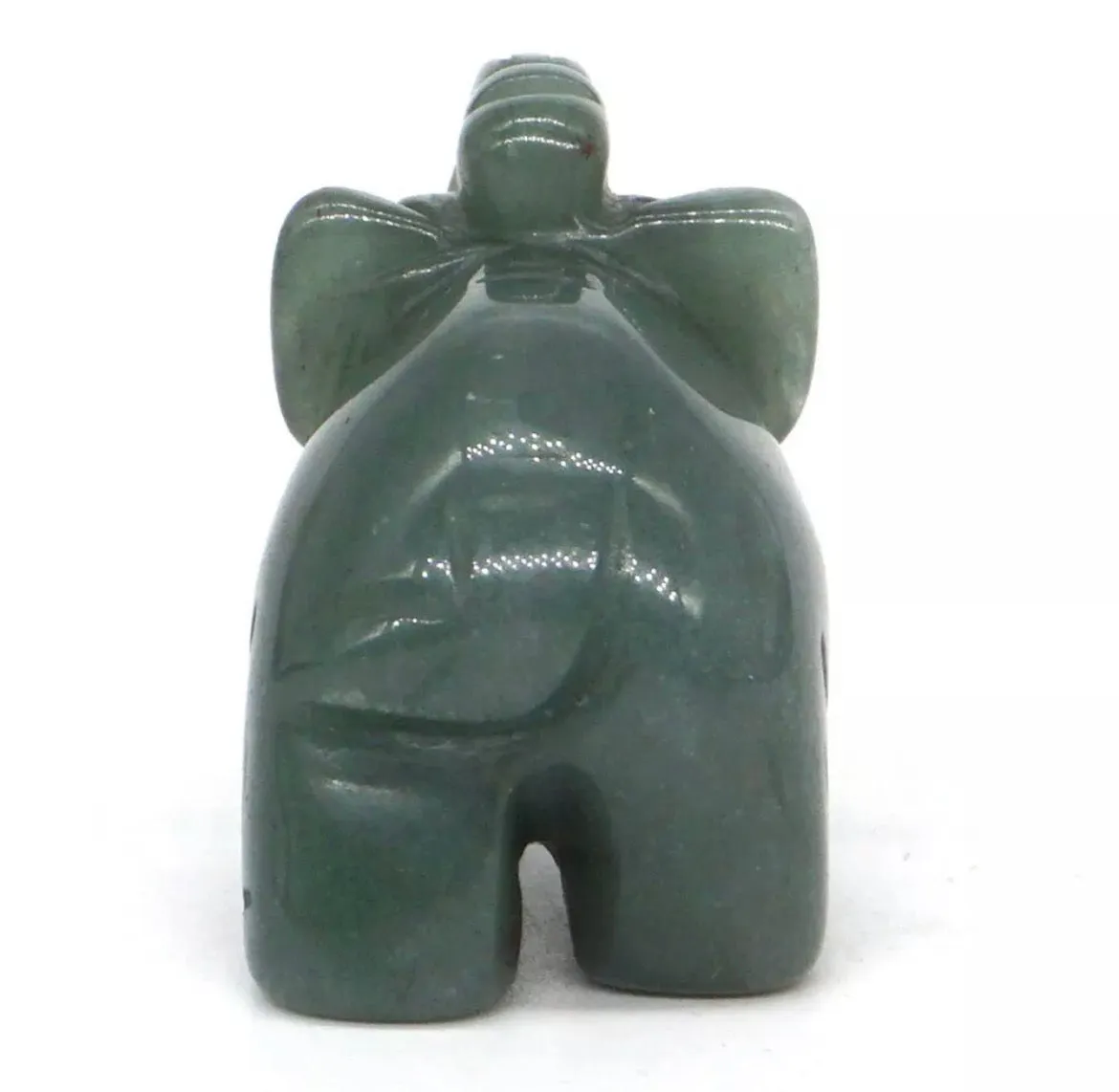 Gemstone Carved Elephants