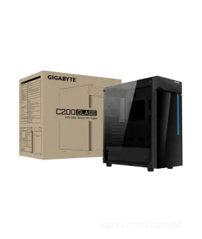 Gigabyte C200 Glass Mid Tower Casing