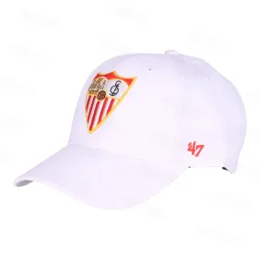 Gorra blanca escudo bordado