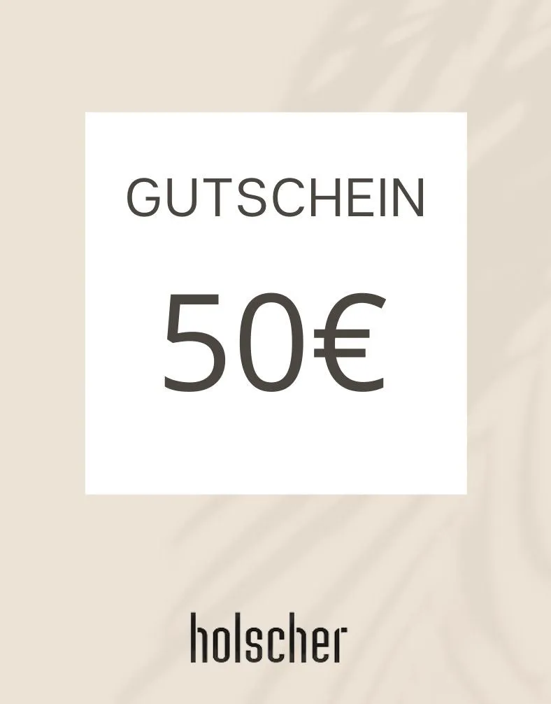 Gutschein 50