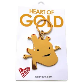 Heart of Gold Keychain