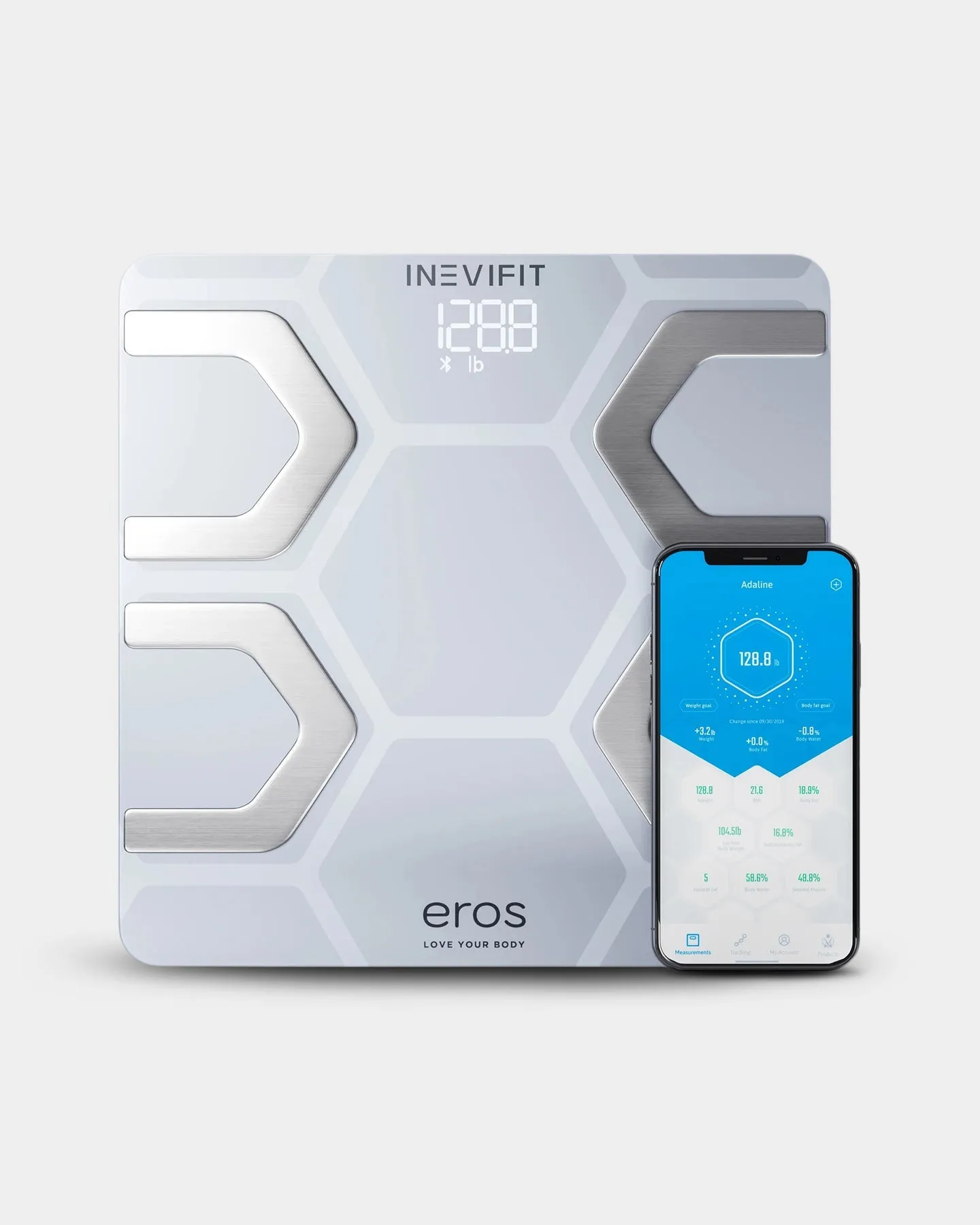 INEVIFIT EROS Digital Bluetooth Body Fat Composition Scale