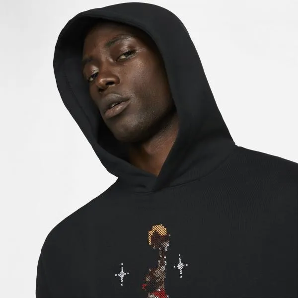 Jordan - Men - Graphic Holiday Pullover Hoodie - Black