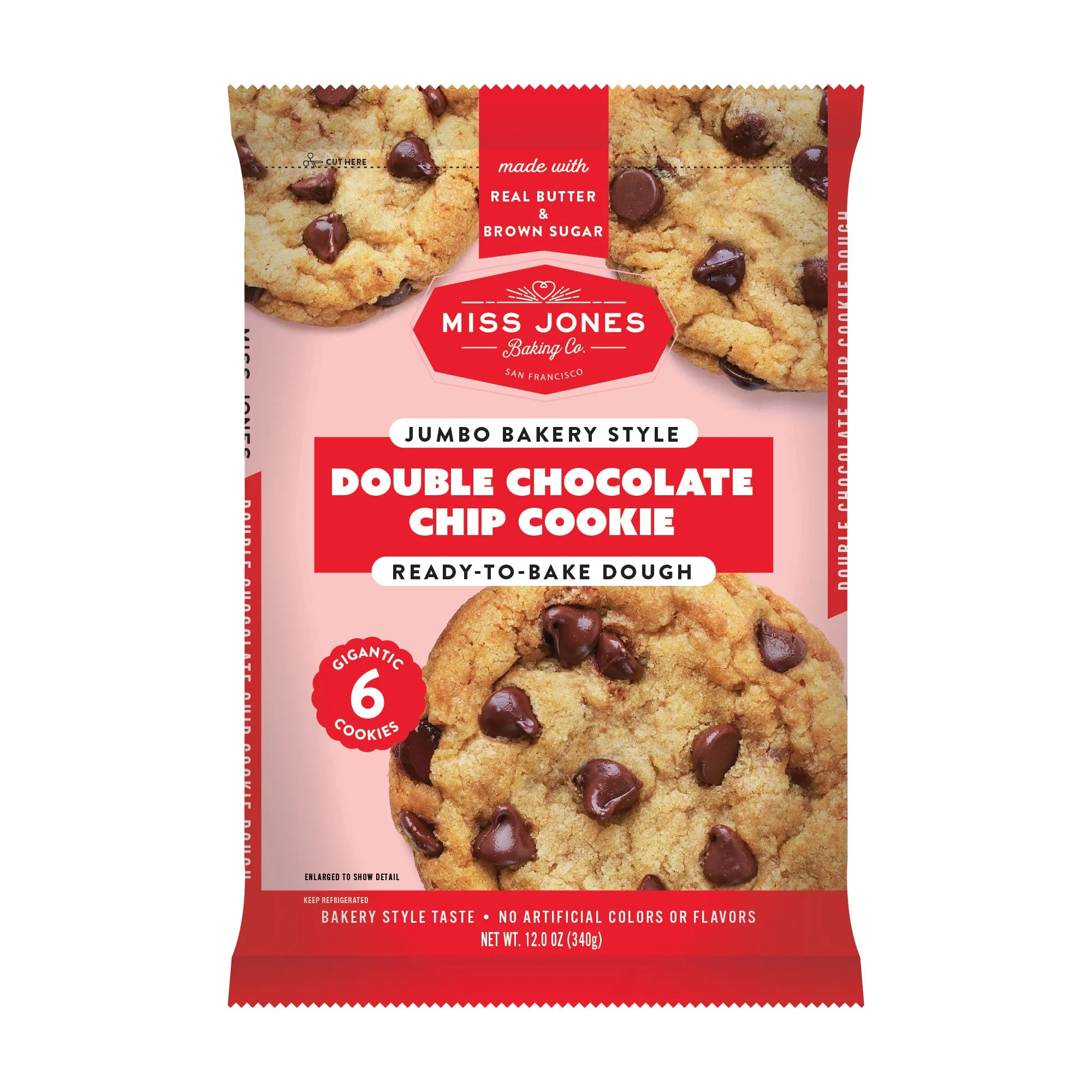 Jumbo Bakery Style Chocolate Chip Cookie Dough