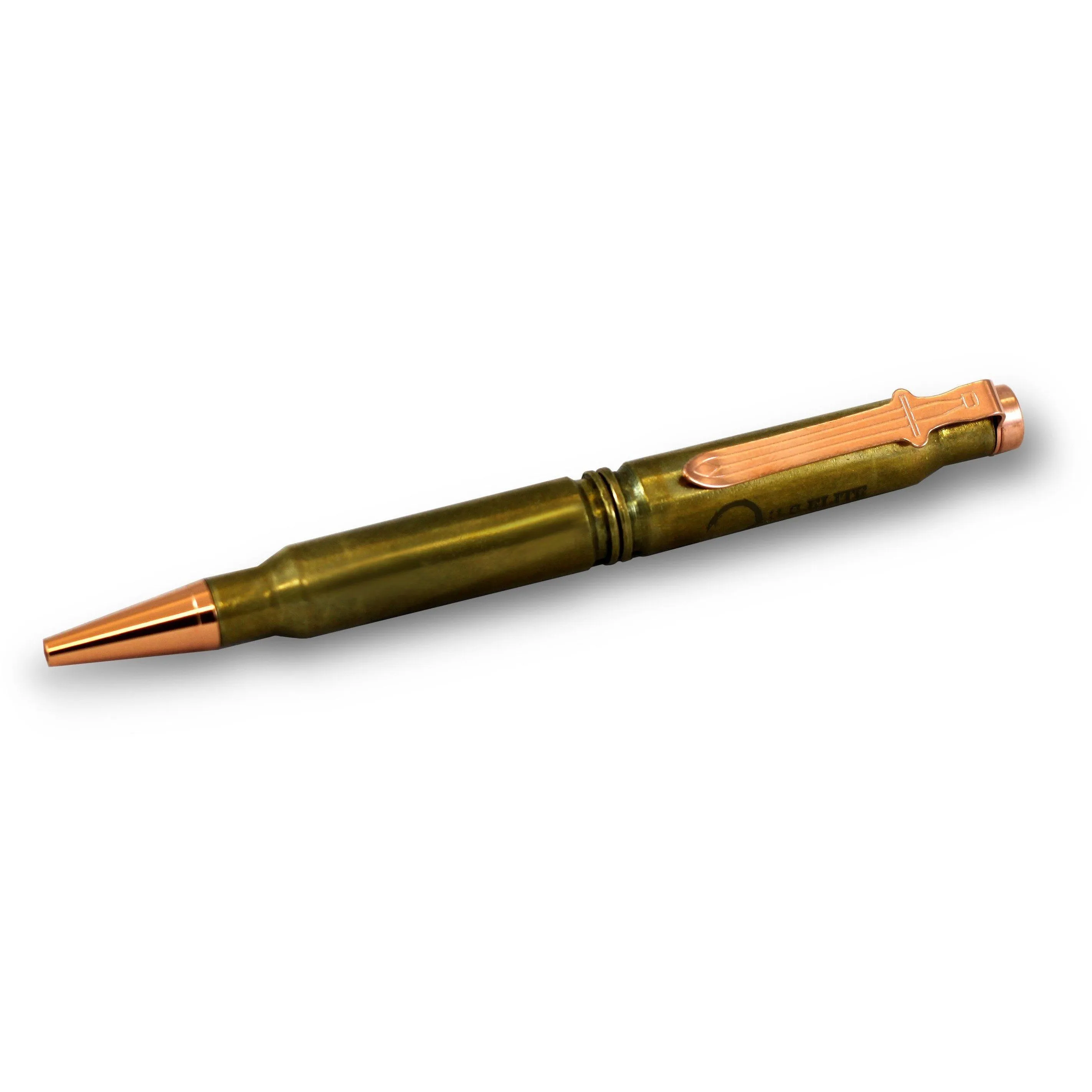 Junior's 7.62 Brass Bullet Pen (Engraved w/ U.S. Elite Logo)