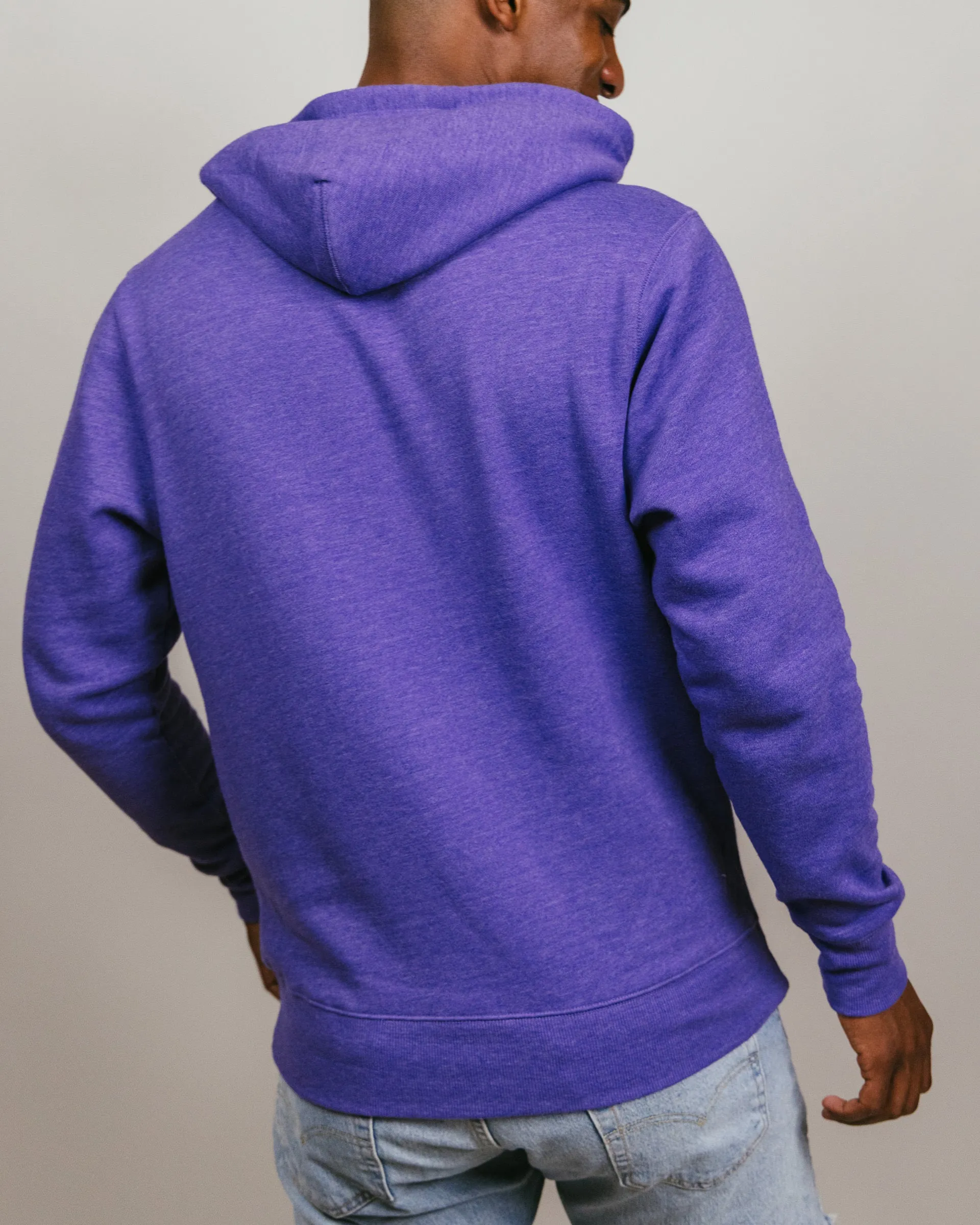 Kansas State Wildcats Stacked Purple Hoodie