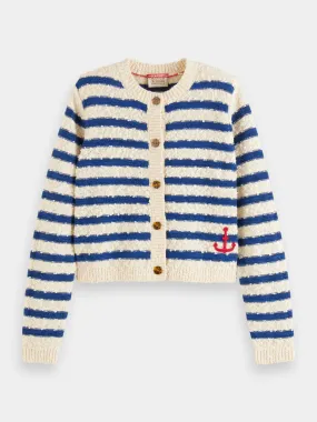 Kids - Striped nautical cardigan