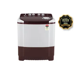 LG 7.5Kg Semi Automatic Top Load Washing Machine, Roller Jet Pulsator, Burgundy