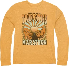 Marathon Tri-Blend Long Sleeve - Mustard (Unisex Sizing)