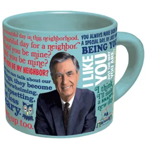 Mister Rogers Sweater Changing Mug